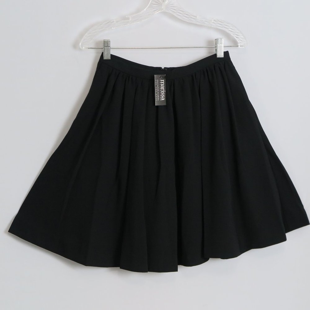 NWT By Malene Birger Black "Kalistro Volume" Skirt Size 34 (US 4) MSRP $335 - Picture 2 of 8